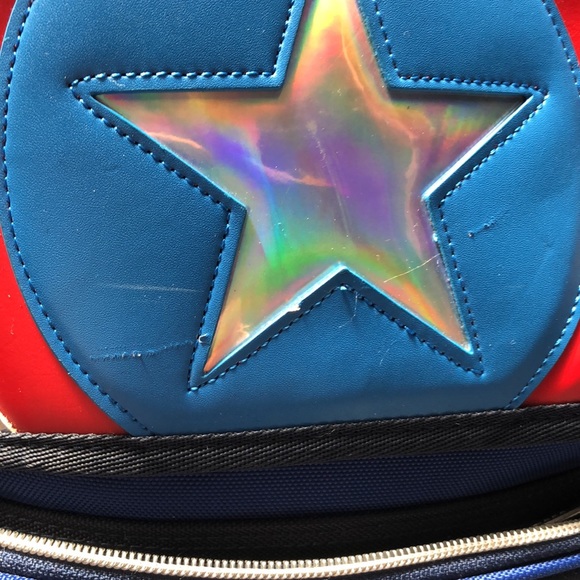 🇺🇸🍎Captain America Backpack  - 188 $25 FIRM - Picture 5 of 5